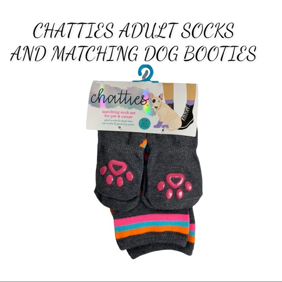 NWT Matching Adult Sock Set For Pet & Owner - Picture 1 of 11